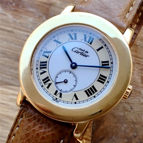 orologio cartier paris 1810|cartier round watch.